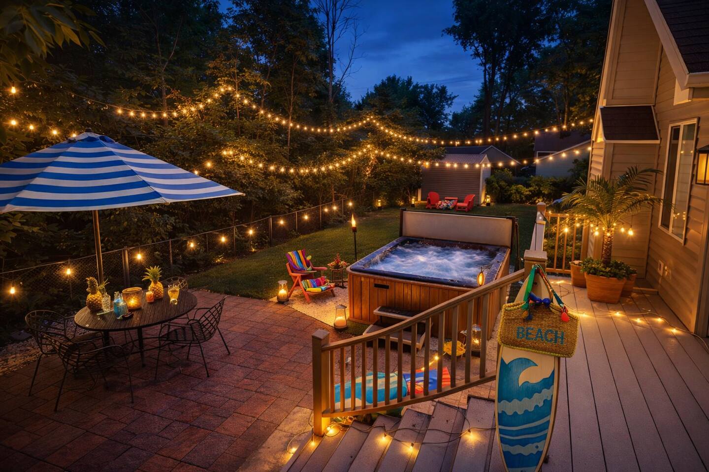 Deck & outdoor dining