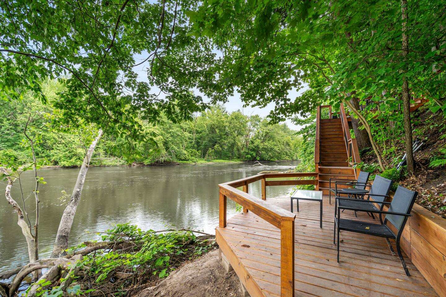 River & dock