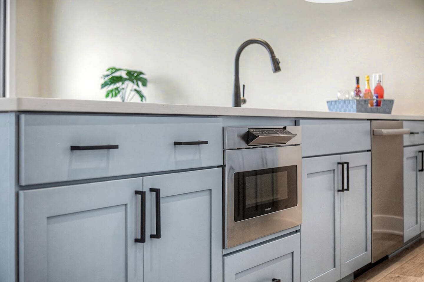 2-bedroom condo: kitchen