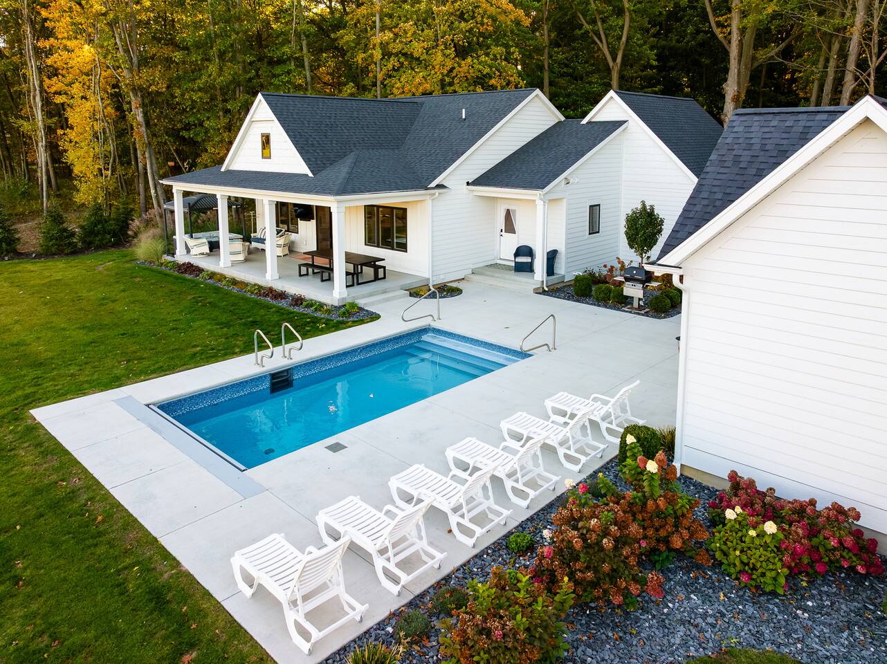 Swimming in Luxury