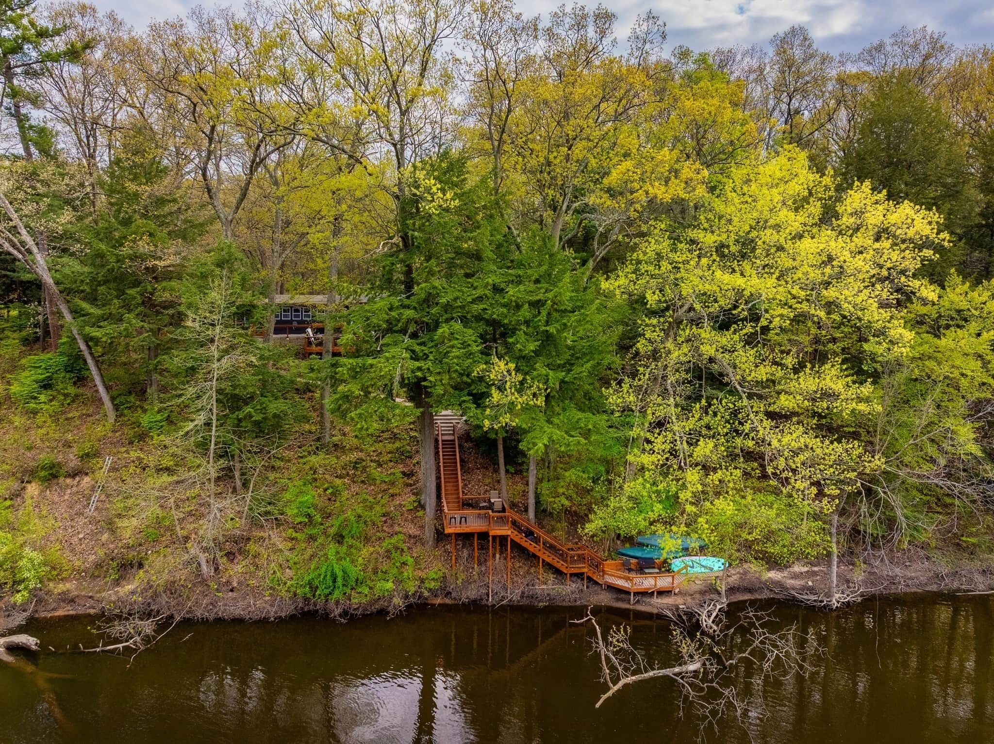 River & dock